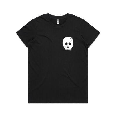 MuTiNy Raskel - Skull - Women's Maple Crew Tee Thumbnail